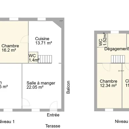 بيت للعطل La Maison De Flavie *